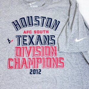 NIKE Football AFC South Houston Texans Division Champions 2012 Shirt